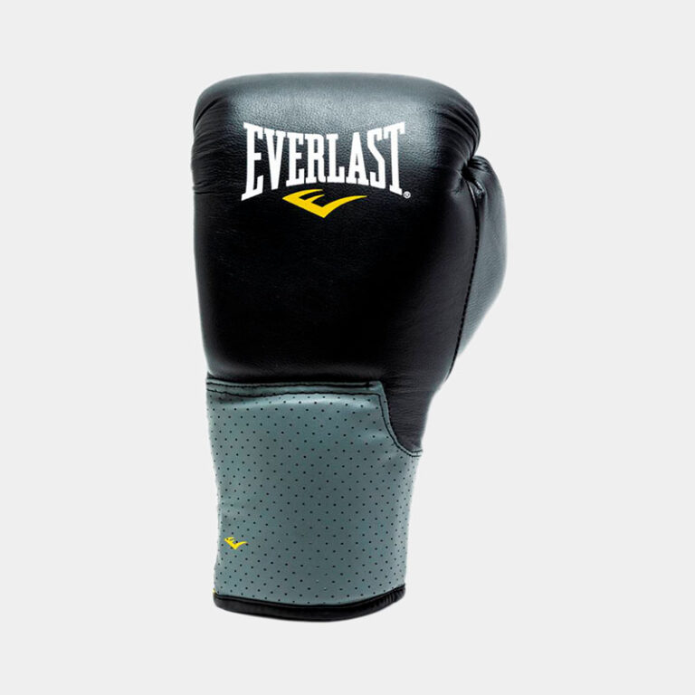 Guantes De Boxeo Everlast Pro Leather Trn Negro Mma Espartano