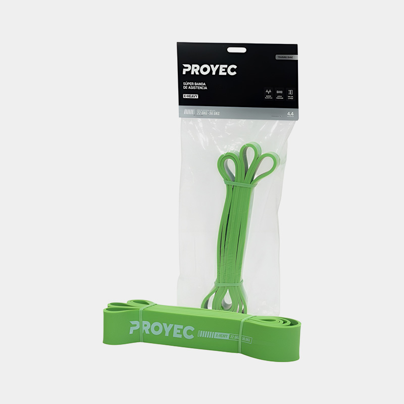 Banda Dominadas Power Band 4.4cm - Proyec (Verde) - Imagen 5