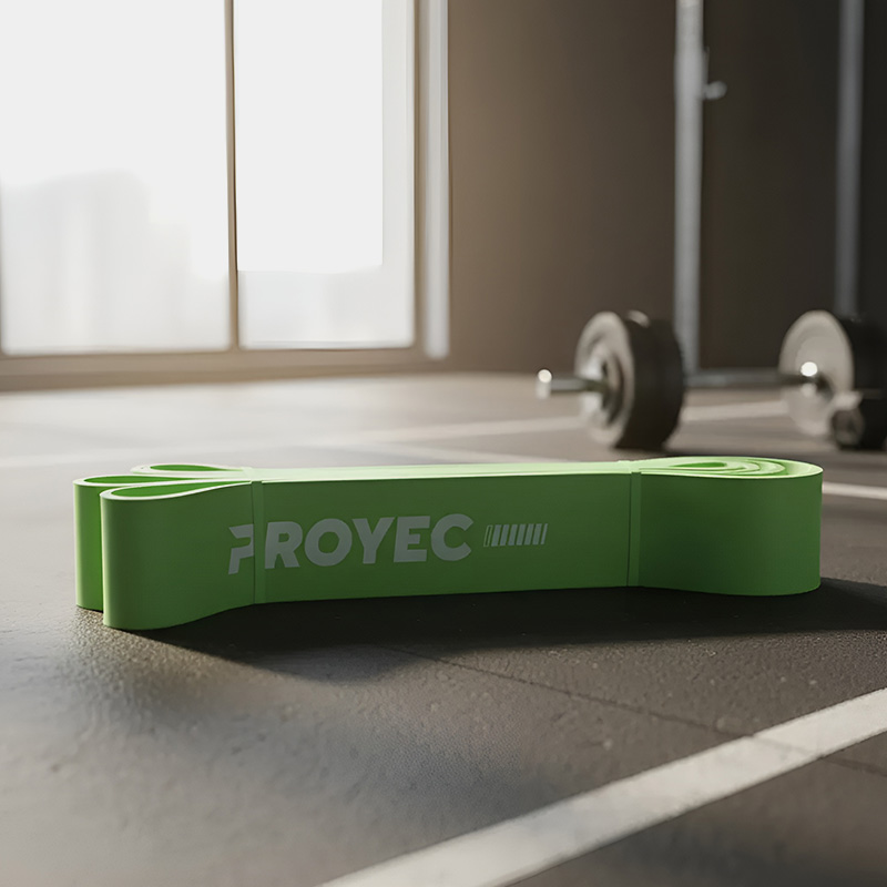 Banda Dominadas Power Band 4.4cm - Proyec (Verde) - Imagen 6