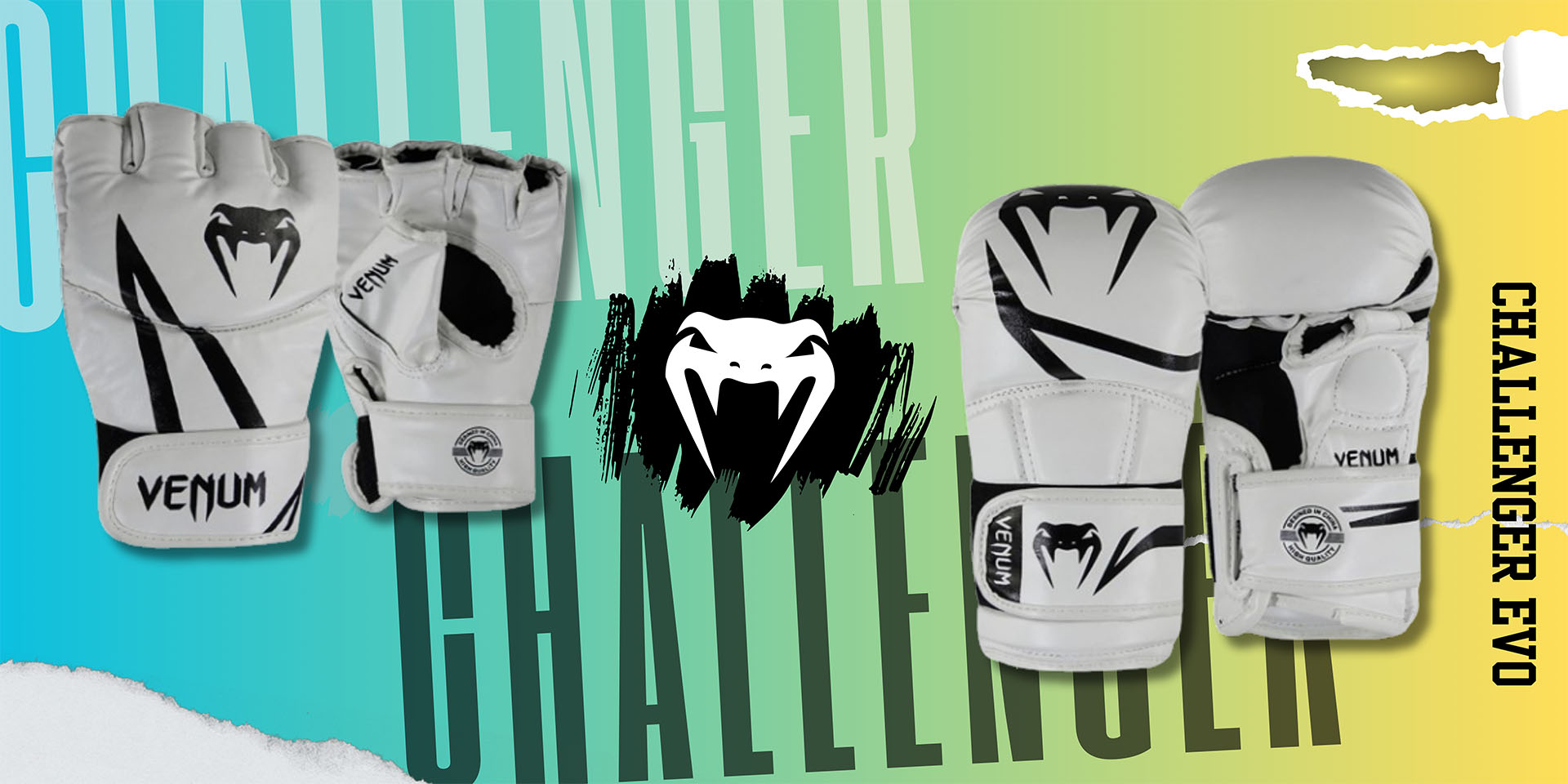 Banner Guantes Challenger EVO