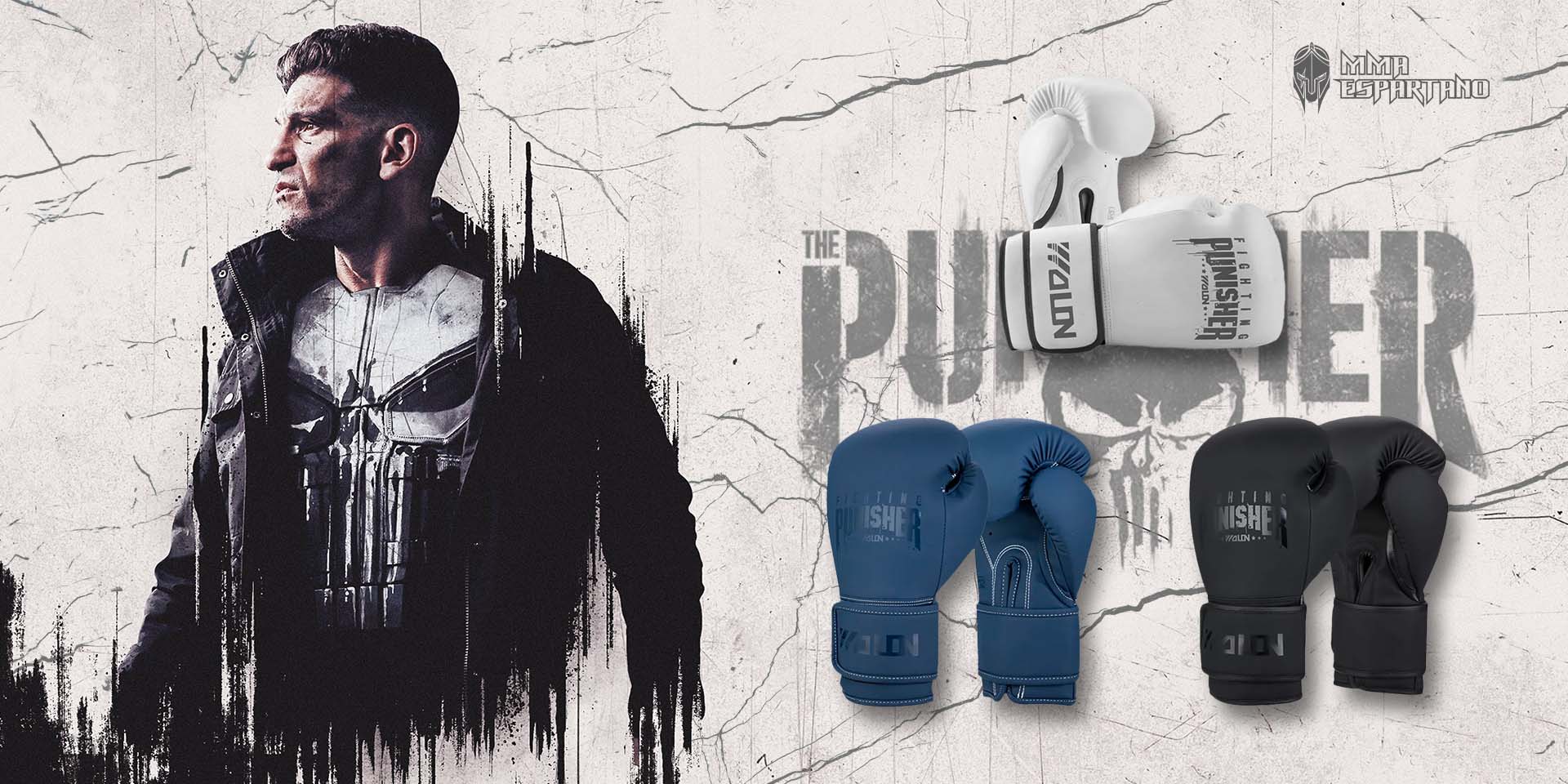 Banner Guantes Punisher - MMA Espartano