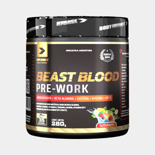 Beast Blood Pre-Work - Body Advance Platinum Series (Multifruta)