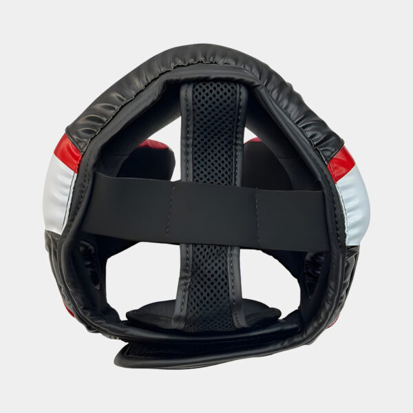 Cabezal Con Protección Pómulo Mentón - Venum Contender (Negro/Rojo) - Imagen 5