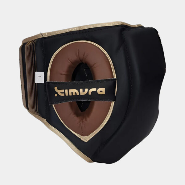 Cabezal De Boxeo Con Protección Pómulo Y Mentón - Kimura Gladiador (Negro)