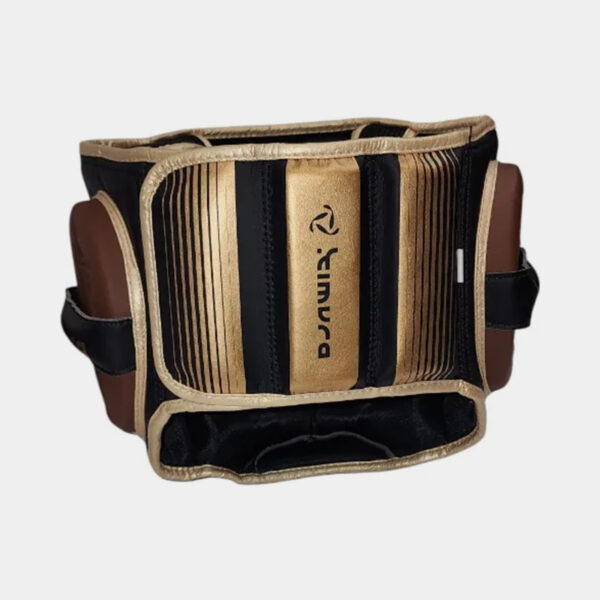 Cabezal De Boxeo Con Protección Pómulo Y Mentón - Kimura Gladiador (Negro)
