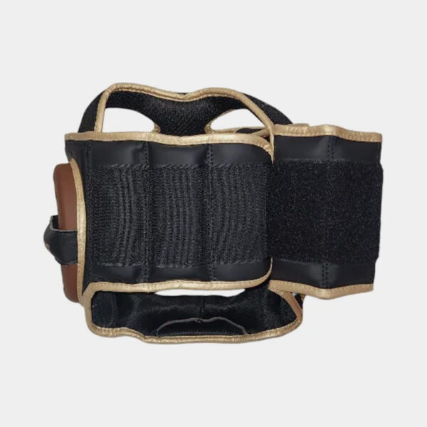 Cabezal De Boxeo Con Protección Pómulo Y Mentón - Kimura Gladiador (Negro)