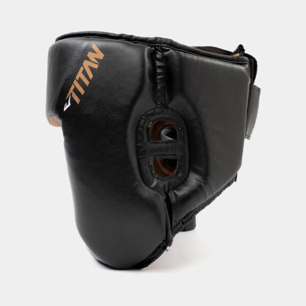 Cabezal De Boxeo Pómulo Mentón - Everlast Titan Headgear (Negro)