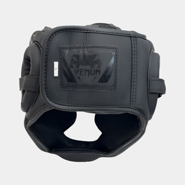 Cabezal De Boxeo Protección Pómulo Mentón - Venum Challenger (Negro) - Imagen 5