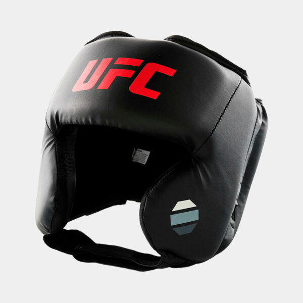 Cabezal De Boxeo Protección Pómulo - UFC Synthetic Leather Training Head Gear (Negro)