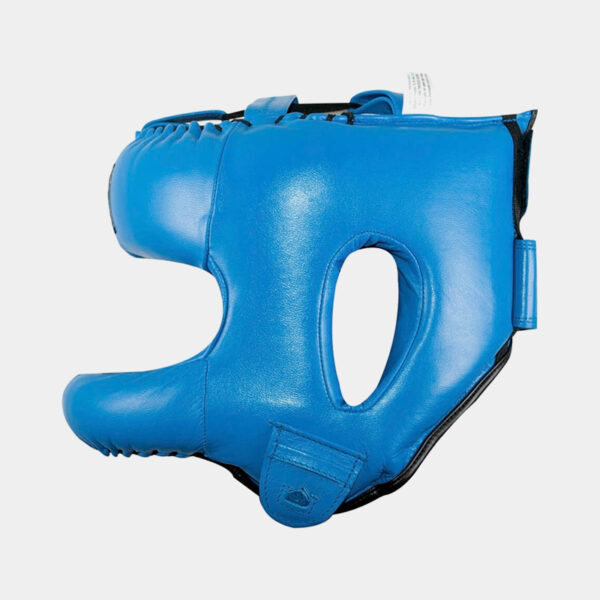 Cabezal Profesional Con Barra Protección Maxilar - Cleto Reyes (Azul)
