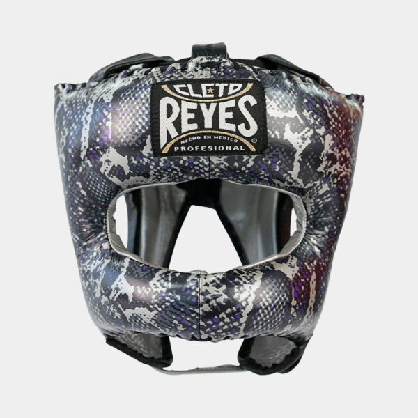 Cabezal Profesional Con Barra Protección Maxilar - Cleto Reyes Serpiente (Negro)