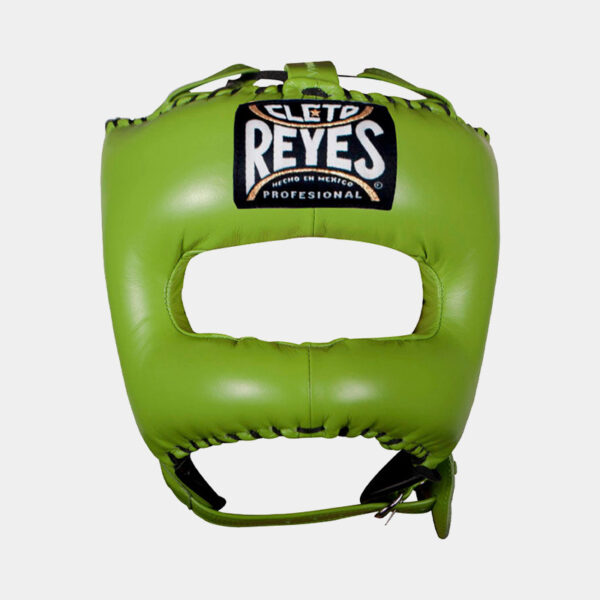 Cabezal Profesional Con Barra Protección Maxilar - Cleto Reyes (Verde)