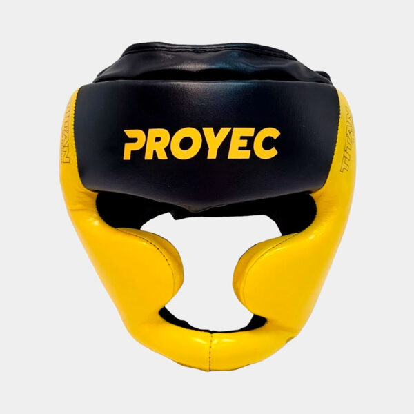 Cabezal - Proyec Titan Pro Headguard (Negro/Amarillo)