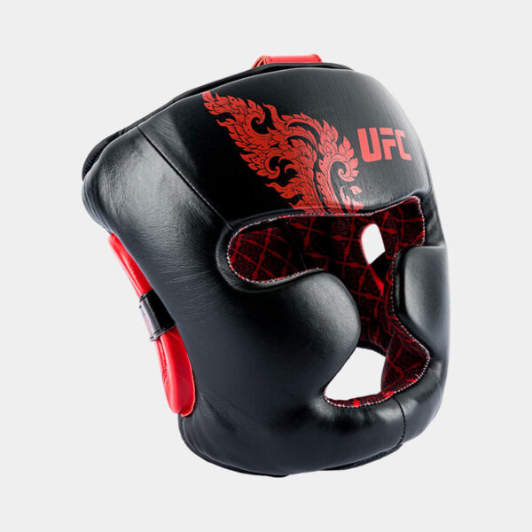 Cabezal - UFC Tru Thai Headgear (Negro/Rojo)