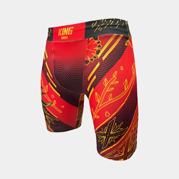 Calza Corta Deportiva - King MMA Matador (Naranja) - Imagen 3