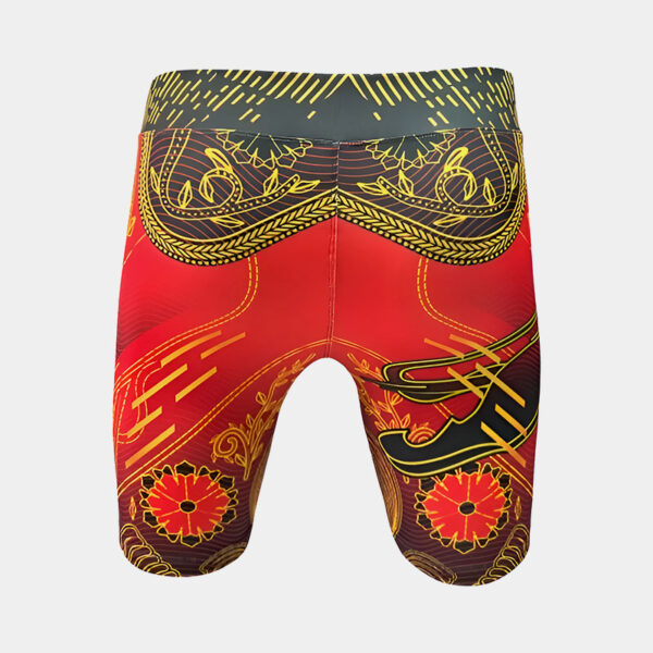 Calza Corta Deportiva - King MMA Matador (Naranja) - Imagen 4