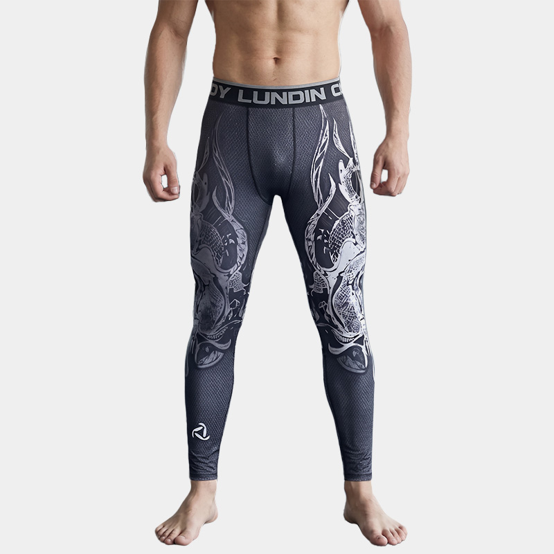 Calza Larga Deportiva Compresión - Kimura (Negro)