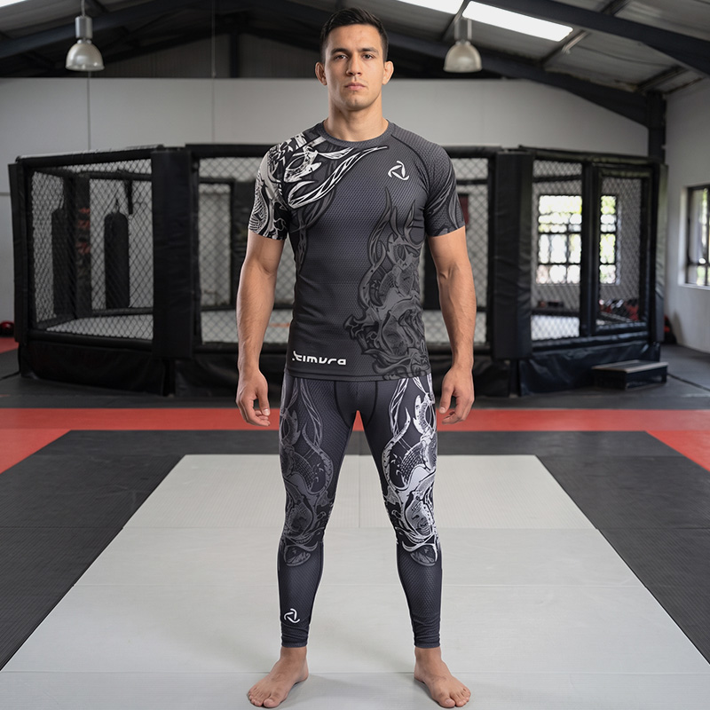 Calza Larga Deportiva Compresión - Kimura (Negro) - Imagen 3