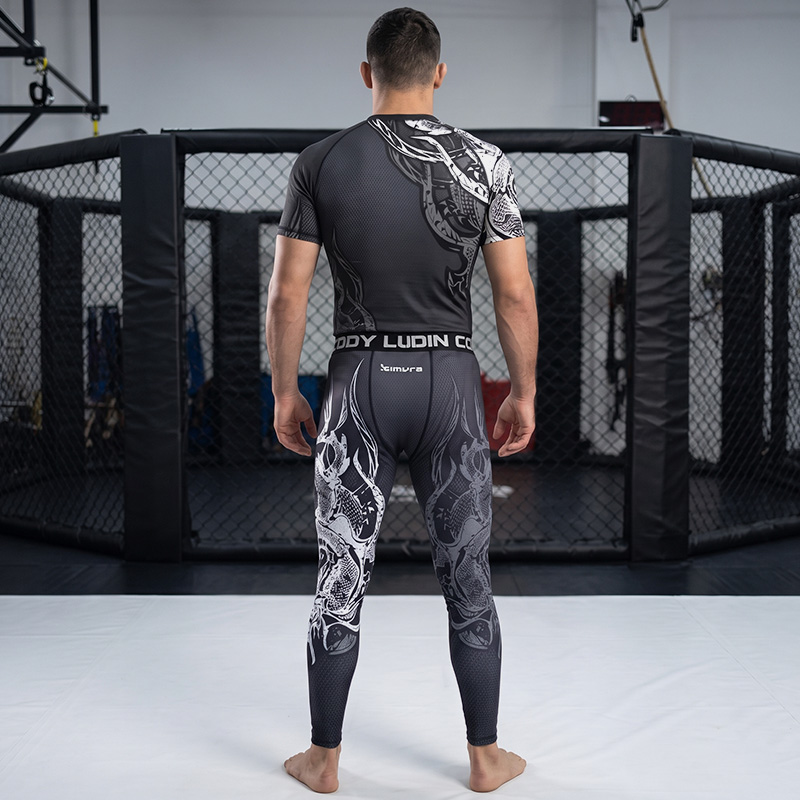 Calza Larga Deportiva Compresión - Kimura (Negro) - Imagen 4