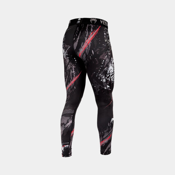 Calza Larga Deportiva Compresión - Venum Grizzli (Negro)