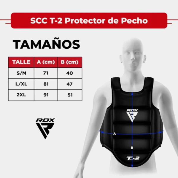 Chaleco Para Entrenadores - RDX T2 (Negro/Blanco)