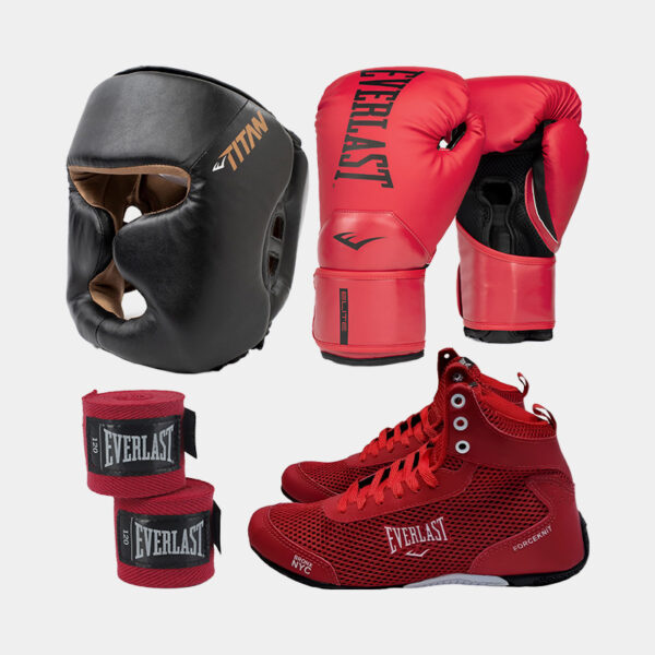 Combo Boxeo Red Everlast