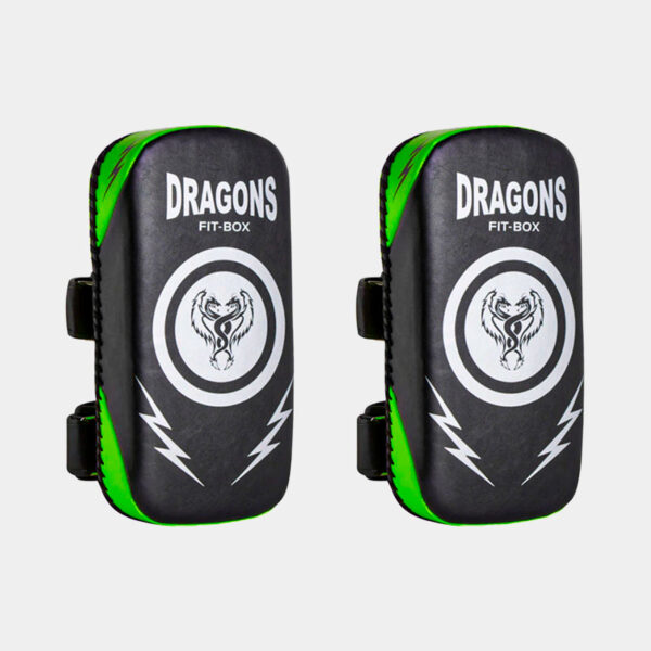 Escudo Pao - Dragons Fit-Box (Negro/Verde)