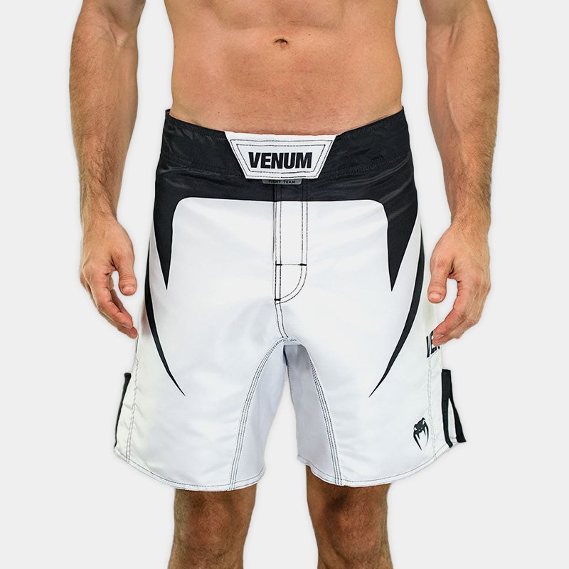 Fightshort - Venum Apex No Gi (Blanco/Negro)