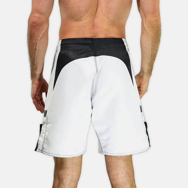 Fightshort - Venum Apex No Gi (Blanco/Negro)