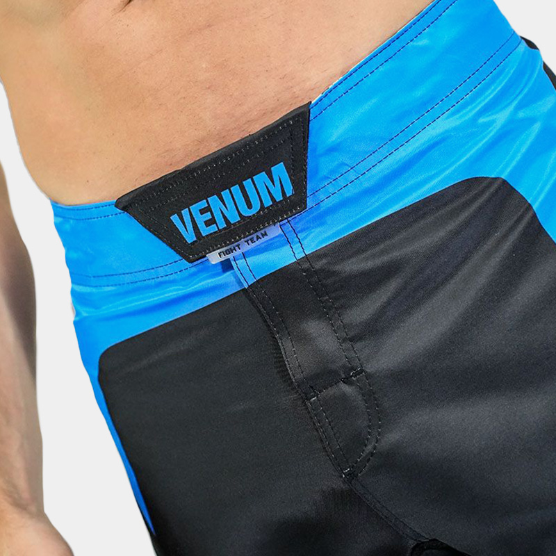 Fightshort - Venum Apex No Gi (Negro/Azul) - Imagen 4