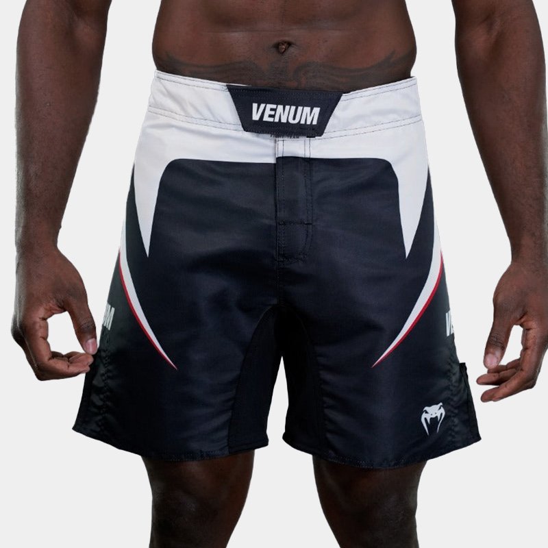 Fightshort - Venum Apex No Gi (Negro/Blanco)