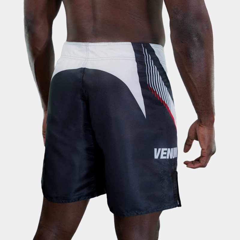 Fightshort - Venum Apex No Gi (Negro/Blanco)
