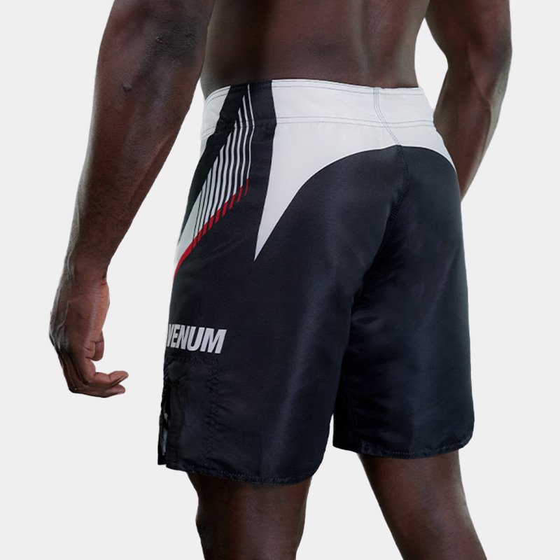 Fightshort - Venum Apex No Gi (Negro/Blanco)