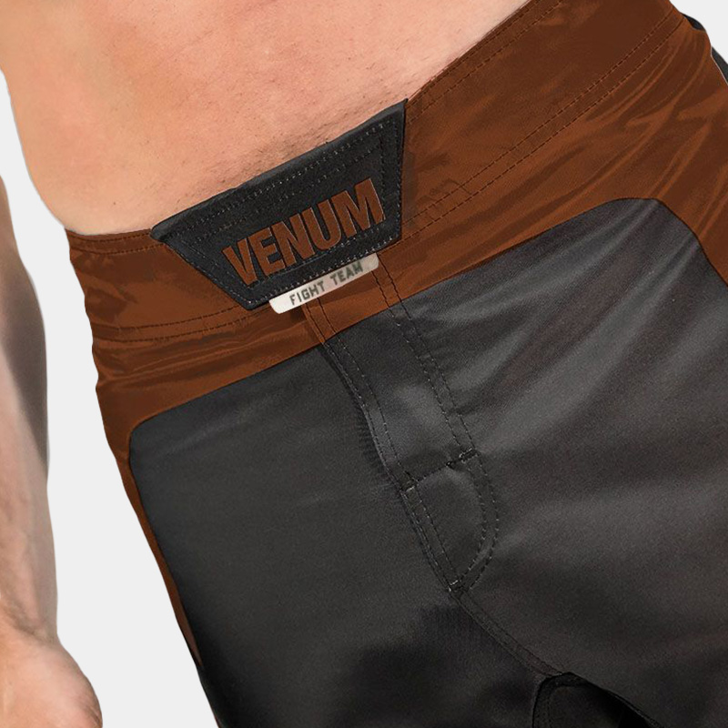 Fightshort - Venum Apex No Gi (Negro/Marrón) - Imagen 4