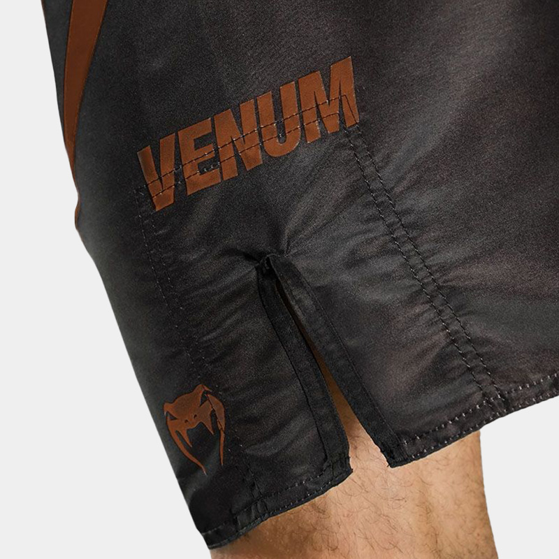Fightshort - Venum Apex No Gi (Negro/Marrón) - Imagen 5