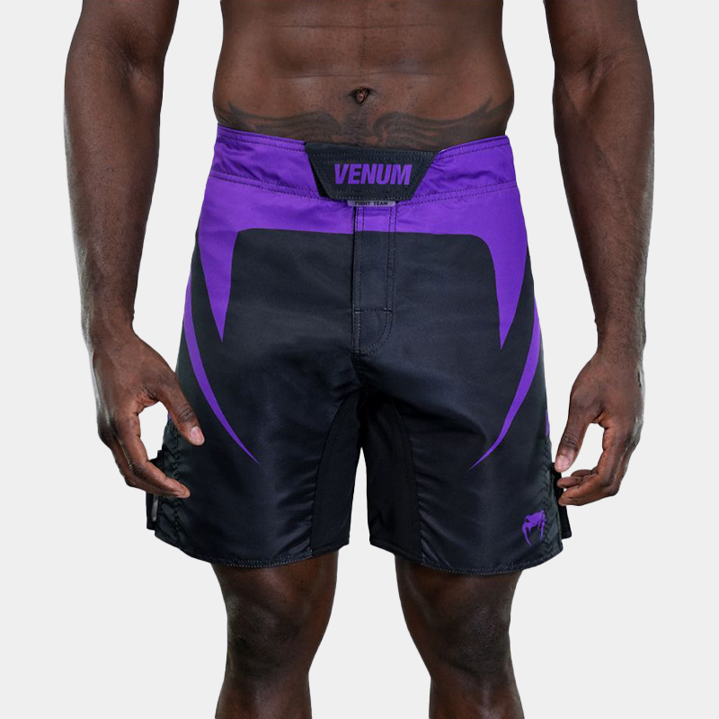 Fightshort - Venum Apex No Gi (Negro/Violeta) - Imagen 2