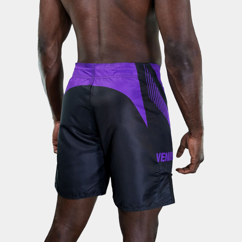 Fightshort - Venum Apex No Gi (Negro/Violeta) - Imagen 3