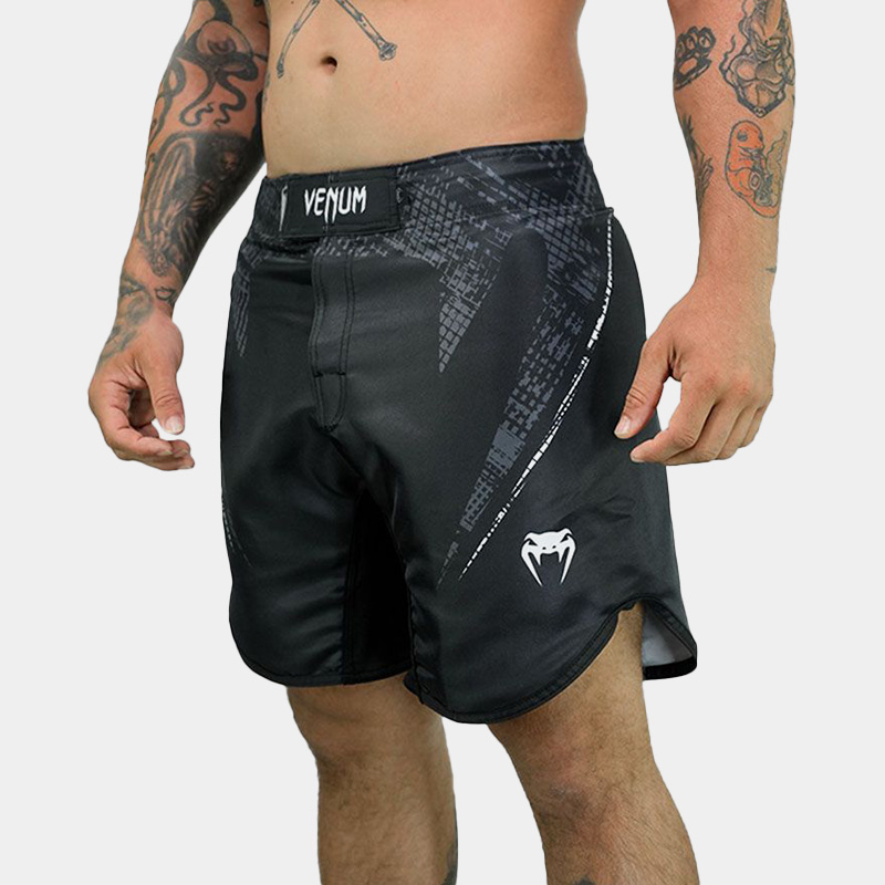 Fightshort - Venum Fighting Nerd Tactical (Negro) - Imagen 2