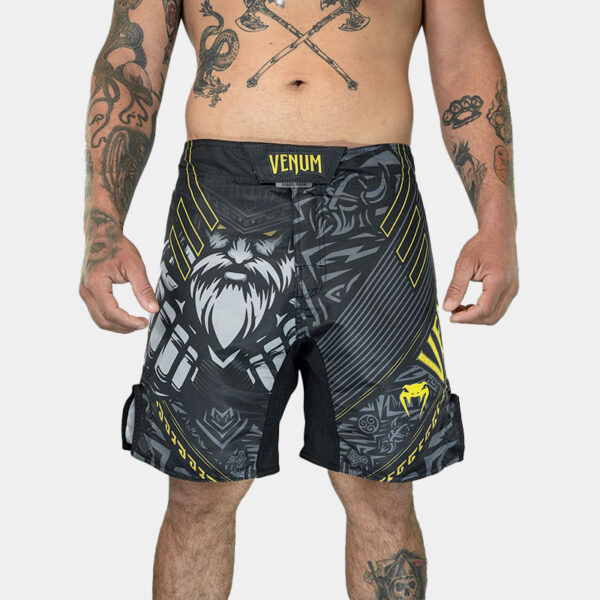 Fightshort - Venum Vikingo Nordik Chaos (Negro)