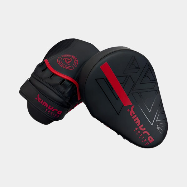 Focos Manoplas - Kimura Boxing Mitts (Negro/Rojo)