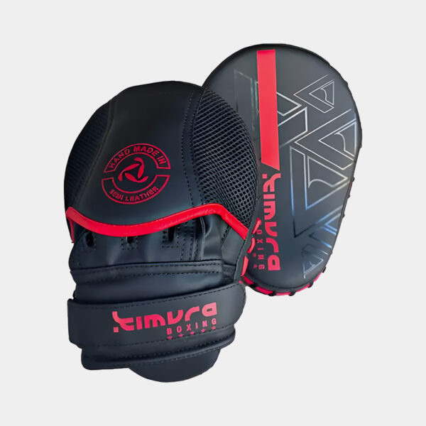 Focos Manoplas - Kimura Boxing Mitts (Negro/Rojo)