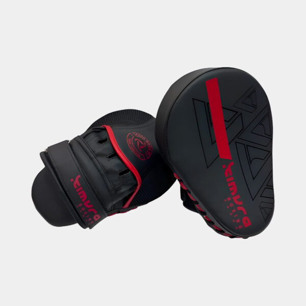Focos Manoplas - Kimura Boxing Mitts (Negro/Rojo)