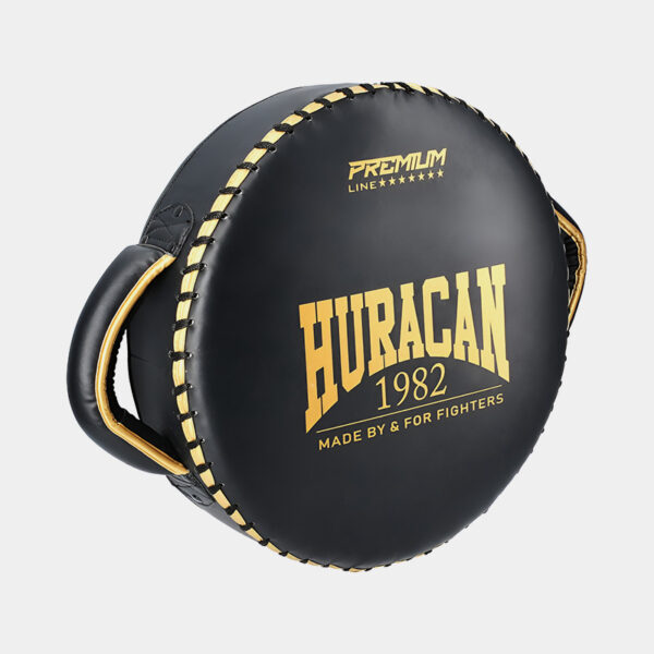 Gobernadora Escudo De Potencia Cuero Natural - Huracan (Negro)