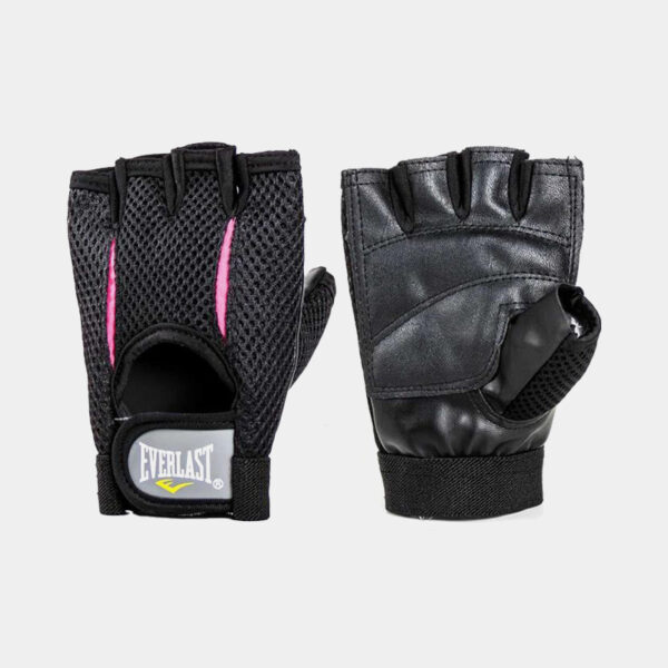 Guante de Entrenamiento - Everlast (Negro/Rosa)