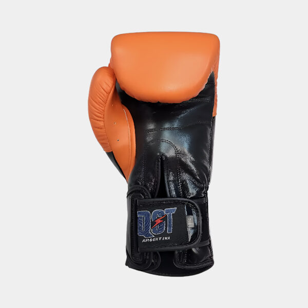 Guantes De Boxeo 100% Cuero Vacuno - Qst Special (Naranja)
