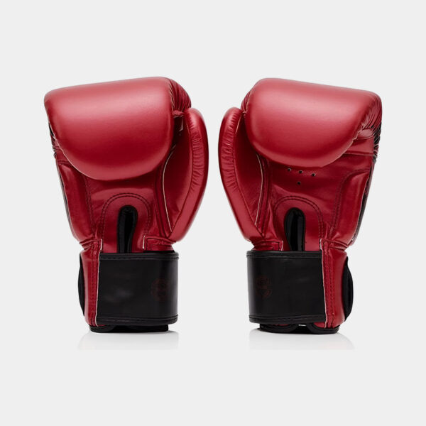 Guantes De Boxeo Cuero Vacuno - Fairtex Tiger (Rojo)