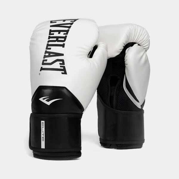 Guantes De Boxeo - Everlast Elite 2 (Blanco)