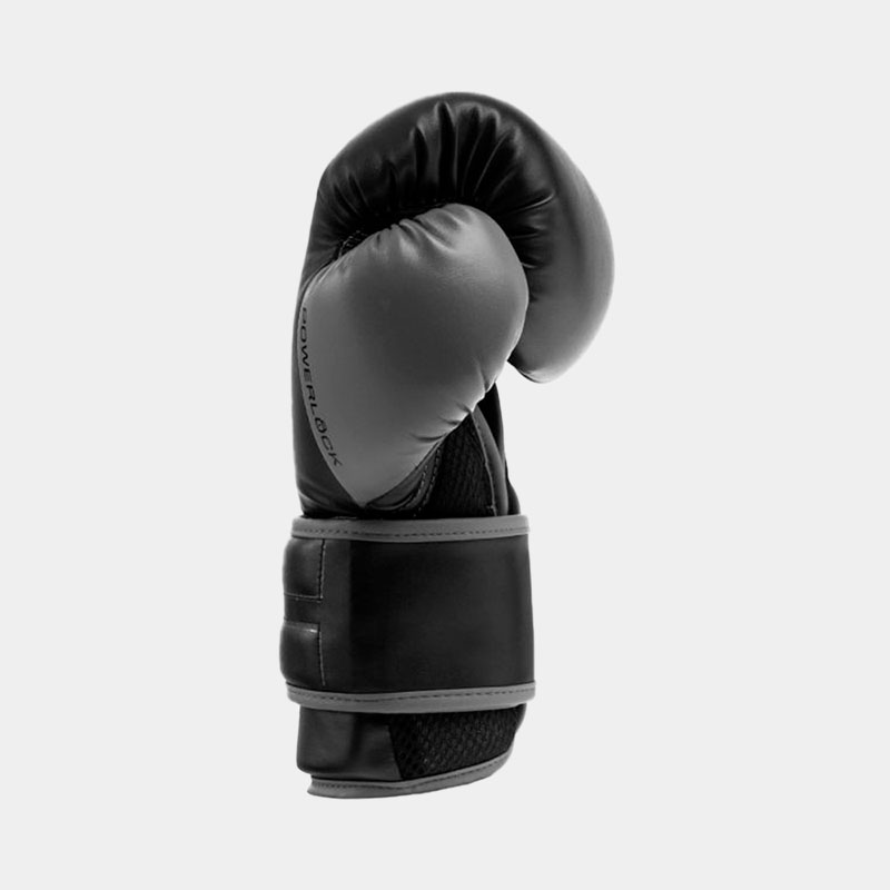 Guantes de boxeo Everlast Powerlock2 (gris) – Capital MMA