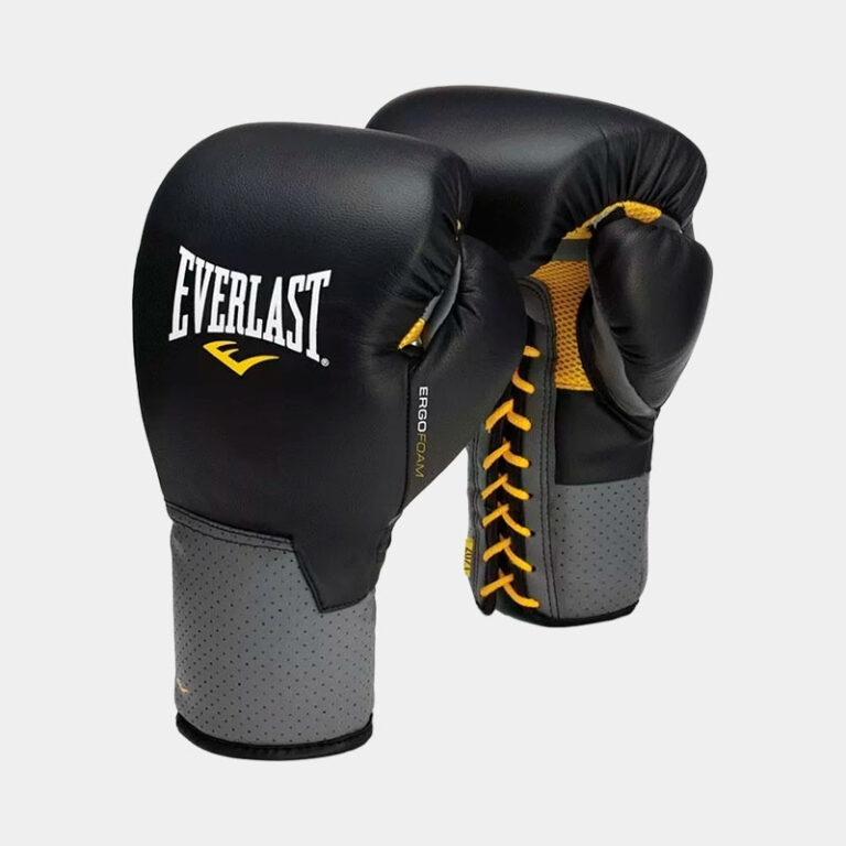 Gants De Boxe Everlast Elite 2 - Rembourrage Triple Couche - Sangle Velcro - Protection Poignet Et Paume - Pour Entraînement Et Sac De Frappe