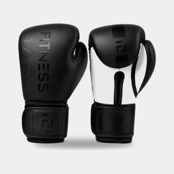 Guantes De Boxeo - Fibra Fitness Clásico (Negro)